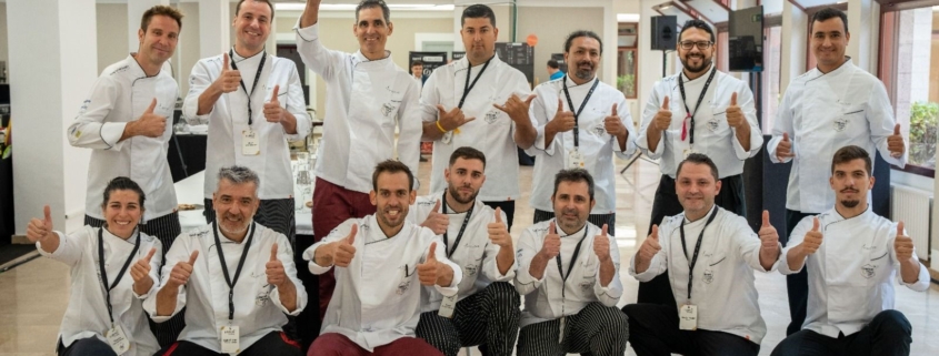 Los chefs de la compass culinary cup iberia 2022