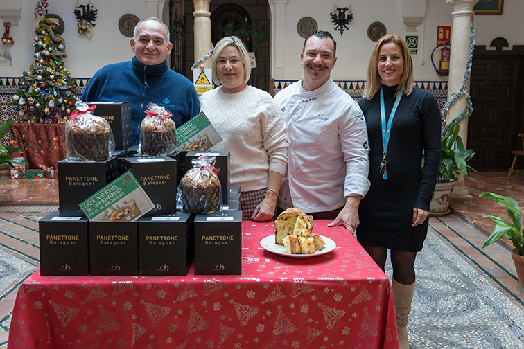 Compass Group dona más de 100 Panettones solidarios a familias vulnerables de Málaga a través de Grow Food Banks