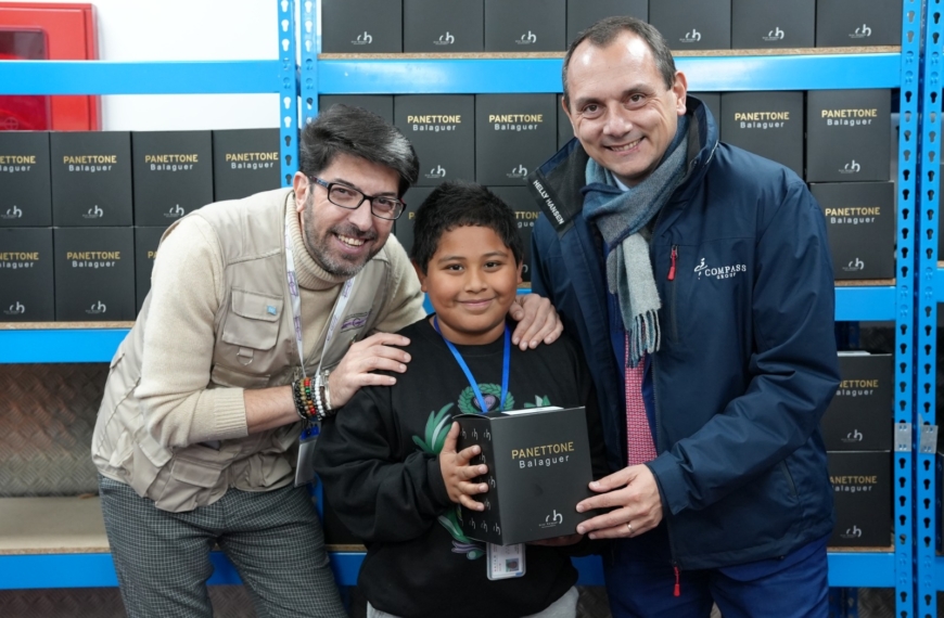 Compass Group dona más de 500 Panettones solidarios a familias vulnerables de toda España a través de Grow Food Banks